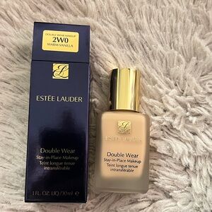 Estee Lauder Double Wear Foundation 2W0 Warm Vanilla